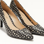 Cole Haan Grand.OS Snakeskin Leather Heels
Size 6 | Black White Python Print Photo 0