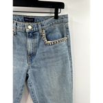 Ramy Brook  Elle Distressed Embellished Jean NWT Size 27 VINWA Photo 2
