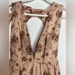 House of Harlow  1960 NWT Mauve Pink Floral Halter Mini Dress Small Photo 2