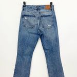 ANINE BING Lara Ripped Frayed Hem Kick Flare Jeans Photo 5