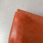 Anthropologie  Wallet Coral Womens Folding Smooth Leather 7x5.5in Photo 3