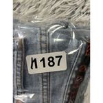 Paris Blues Vintage 90s  Made in USA Wide Flare Jeans. Size 11 Western Rodeo‎ Photo 7