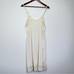 Vanity Fair Vintage  Nylon Cream Delicate Spaghetti Strap Slip Night Dress Size S Photo 6