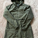 Mondetta Women Green Full Zip Up Hoodie Tunic Windbreaker Size Small Photo 0