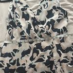 Club Monaco  Black and White Sleeveless Maxi Dress Photo 3