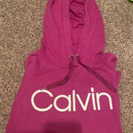 Calvin Klein  Performance Crop Hoodie size medium. 60%, cotton, 40% polyester. Photo 0