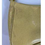 Betsey Johnson Luv Betsey by SKU 7885 Yellow Gold Glittery Shoulder Bag With Ch Photo 2