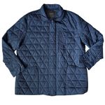 Marc New York Plus Packable Quilted Puffer Field Jacket Navy Blue Size 2X Photo 3