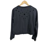 Lululemon  women's‎ space crew eyelet black size 4 Photo 4