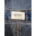 Hudson  Denim Cuffed Bootie Shorts Back Flap Pockets Daisy Dukes Sz 29 Photo 3