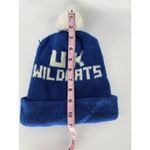 UK Wildcats Knit Beanie Hat Cap Blue White Pom Pom Winter NCAA College‎ Photo 4