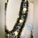 Babydoll Y2K Halter Neck Backless Ball Gown Printed Empire Line Dress Blue Size 10 Photo 4