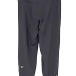 Lululemon Womens Fresh Track Reflective Zip Cuffs Jogger Tights Dark Carbon Size Gray Size 6 Photo 4