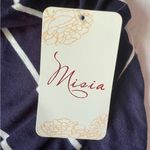 Women's Navy and White Striped Nautical Festival Maxi Skirt Size M Photo 5