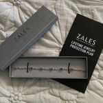 Zales  Oval Swiss Blue Topaz Infinity Link Bracelet Sterling Silver 925 Photo 1