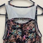 Lululemon  sculpt tank top Floral stencil blossom red multi colored size 4 Photo 11