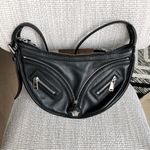 Versace NWOT  Medium Medusa Zip Leather Hobo Shoulder Bag Photo 2