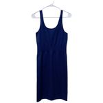 Balance Athletica  Linear Navy Blue Ribbed Tank Dress Size Medium Athletic Photo 1