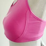 Nike  Victory Shape 2.0 Sports Bra Womens Large Pink White Workout Padded Support Photo 7