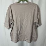 Uniqlo  Jil Sander +J Unisex Supima Cotton Oversized Half-Sleeve T-Shirt Pink Med Photo 6