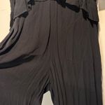 O'Neill O’Neill- NWT “Bryan” Black Sheer Wide Leg Bell Sleeves Jumpsuit Coverup- Size S Photo 7