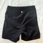 Yogalicious  Lux Black Biker Shorts Photo 1