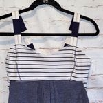 Lululemon Shirt Womens 8 Run Back On Track Tank Top Blue White Athletic Photo 1