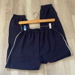 AQUA Venus Williams Sweatpants contrast trim womens Navy Blue (xsmall) preppy Photo 4