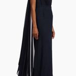 Neiman Marcus Teri Jon by Rickie Freeman Gown navy Blue size 4 Photo 1