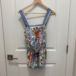 Farm Rio NWT  Tropical Tiles Romper made from 100% cotton. Photo 3