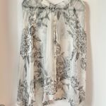 Zimmermann 100% Silk Floral Sheer Flowy Ruffle Blouse Size 1 Photo 7
