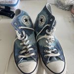 Converse Blue Tie-Dye  Men’s Egret Chuck Taylor All-Star High-Top Sneakers Photo 0