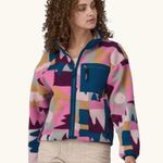 Patagonia NWT  Women's Synchilla® Fleece Jacket Frontera marble pink Photo 2