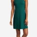 Eddie Bauer DK Evergreen Green Sleeveless Mini Dress Travel Hiking Stretch XL Photo 0