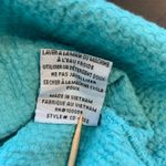 Focus Casual Life Turquoise Textured Quarter Zip Pullover Shirt Women S Cruise Blue Photo 6