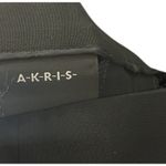 Akris Black Women's Pants 8 Wool High Rise Career Quiet Luxury Trousers Work Photo 10