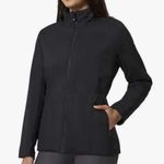 Mondetta Ladies' Mixed Media Water Wind Resistant Black Jacket Coats nwt Photo 2