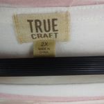 True Craft  2X Powerful Is The New Pretty Stripe Top Plus Photo 4