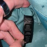 Fossil Small Hobo Blue Leather Shoulder Purse Photo 14