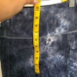 Navy Blue and White Tie Dye Spots Bra and Legging Set Size S Photo 11