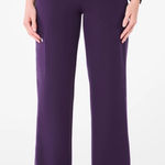 FIGS  Purple Jam Isabel Wide Leg Scrub Pants Photo 0
