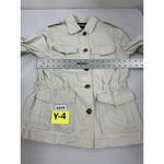 Banana Republic Womans Excellent Condition Bananna Republic Utility Jacket Canvas XS Beige Photo 4