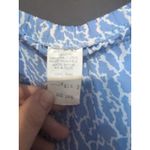 CB Collections Periwinkle Blouse & Skirt Set, Vtg Women's Size 14.5, USA Made Blue Photo 8