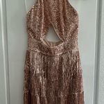 Golden Tassel Dress Gold Photo 0
