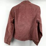 John Paul Richard Full Zip Moto Jacket Genuine Leather Pockets Dusty Pink 6 Photo 4