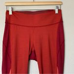 Outdoor Voices  TechSweat 7/8 Zoom Red/Orange Leggings Size Medium Photo 2