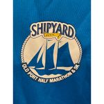 NWOT Ventures Women Small Blue Pullover 1/4 Zip Athletic Hoodie Shipyard Brewing Photo 2