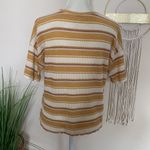 American Eagle • striped lettuce edge tee Photo 30
