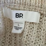 BP  Cream Ribbed Cable Knit Sweater Photo 4