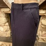 Grey Lab Pinstripe Maxi Dark Navy Skirt Photo 5